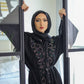 Sheikha Embellished Abaya - Floral