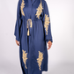 Sheikha Embellished Jacket - Navy Blue