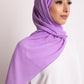 Chiffon Lite Hijab -  Lavender