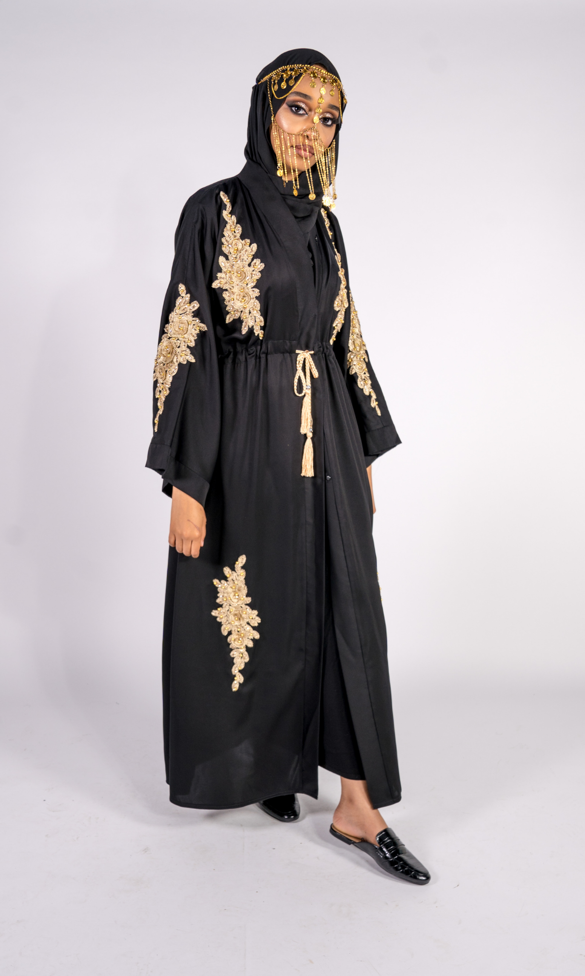 Sheikha Embellished Jacket - Black