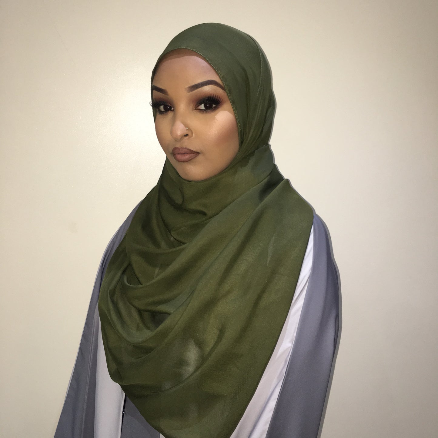 Premium Khakhi Chiffon Hijab